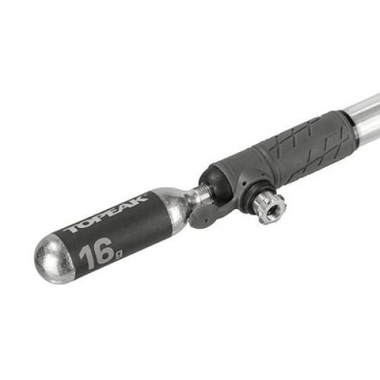 Topeak Mini Pump Hybrid Rocket HP Schwarz