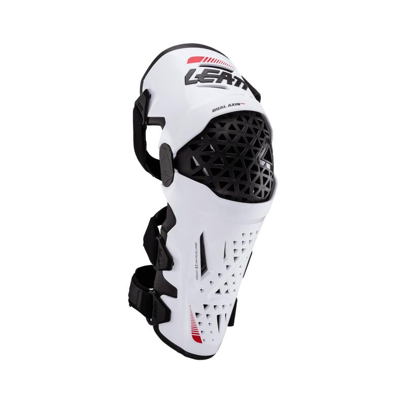 Knee & Shin Guard Dual Axis Pro - Blanc