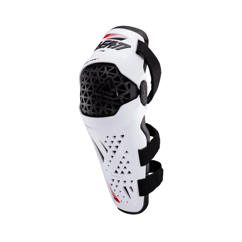 Knee & Shin Guard Dual Axis Pro Blanc LEATT Decathlon