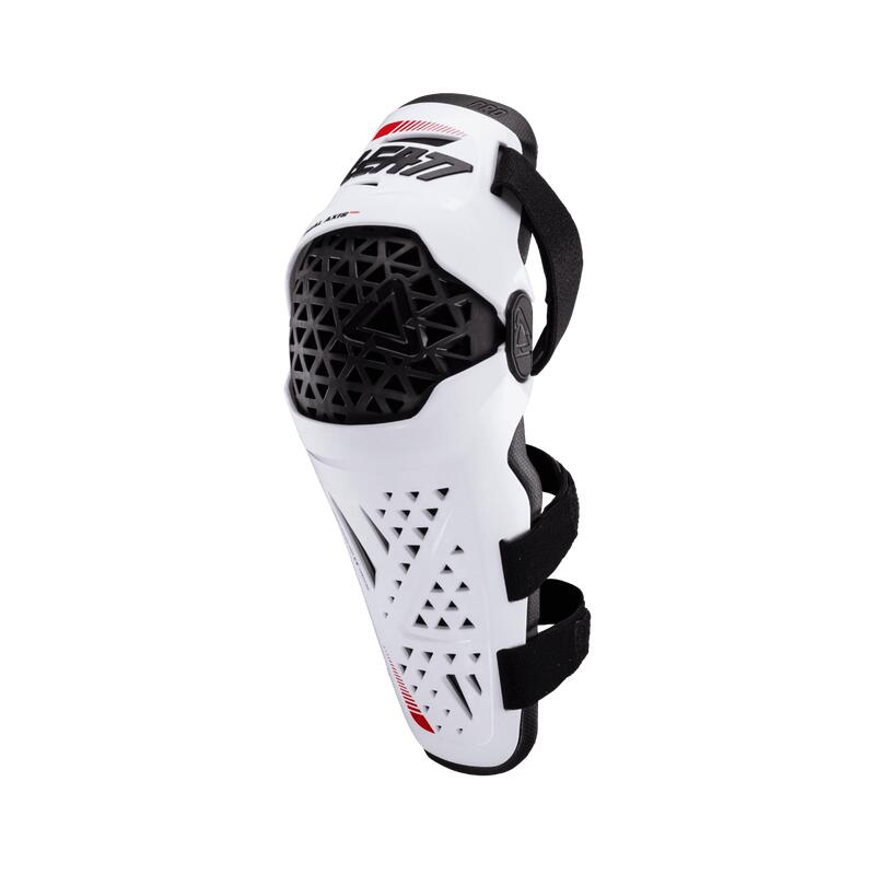 Knee & Shin Guard Dual Axis Pro - White