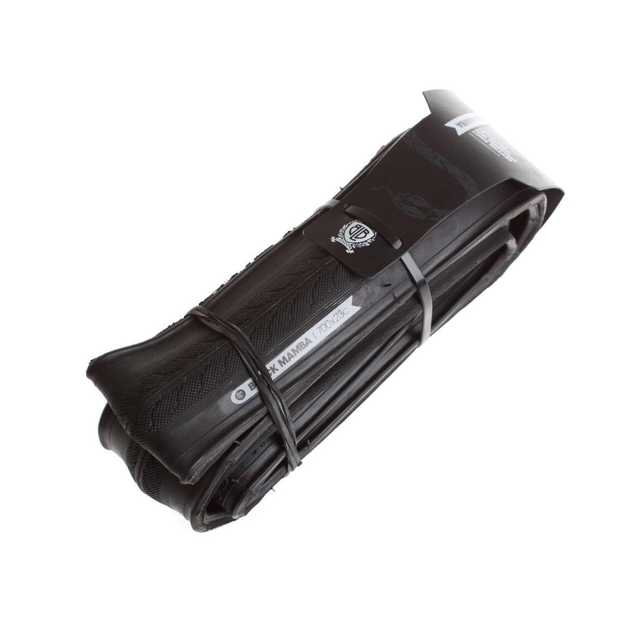 Blb Brick Lane Bikes - Black Mamba 28 Pouces 700c - Pneu Pliable 23 Mm - Noir - Pneu - Noir - 23-622 - Decathlon