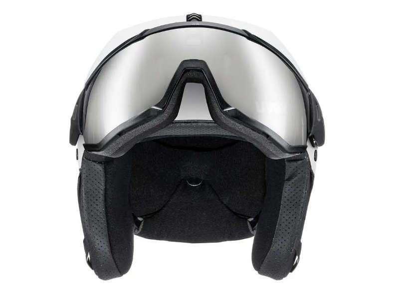 Lyžařská helma s hledím Uvex Instinct Visor White Black 6/6
