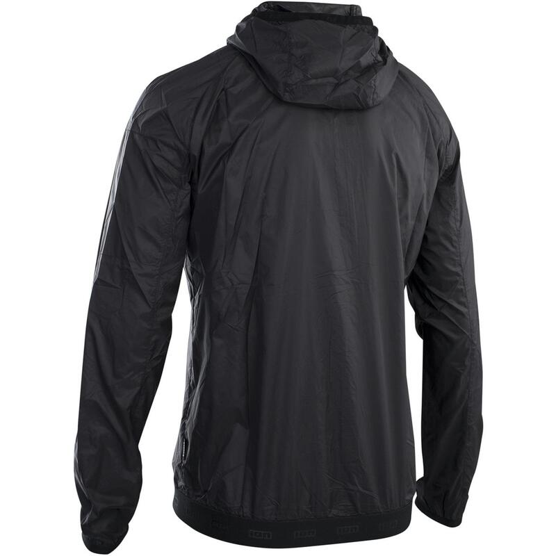 Veste de vélo Logo Wind unisexe - black