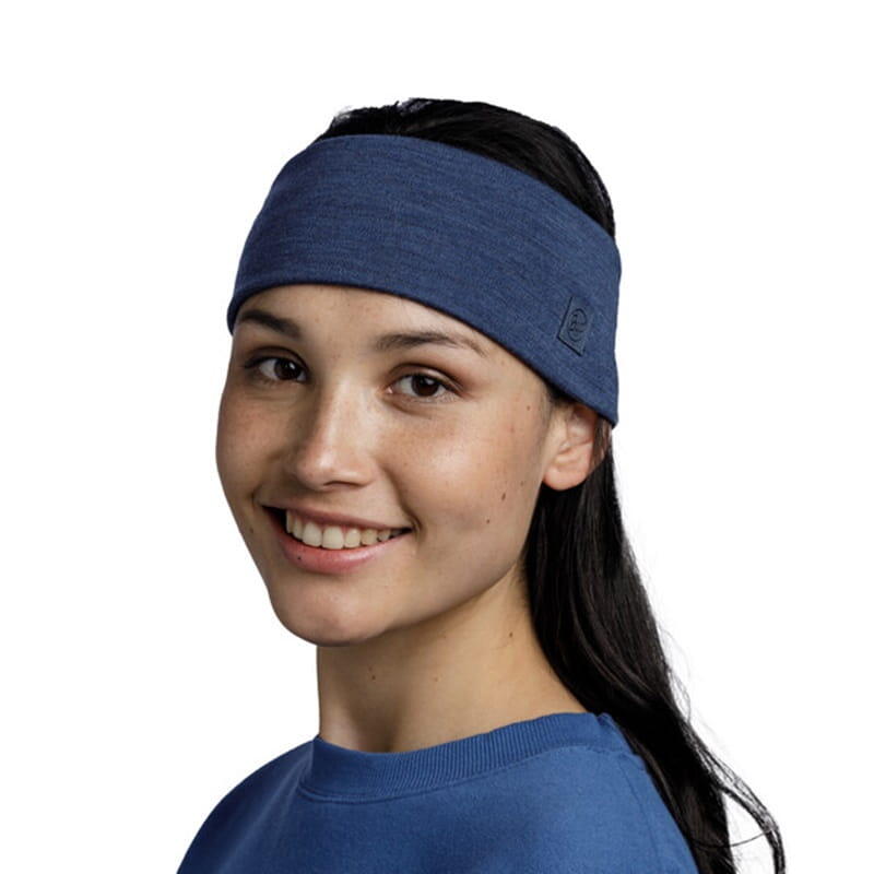 Cinta Merino Heavyweight Unisex Buff Azul oscuro 3/6