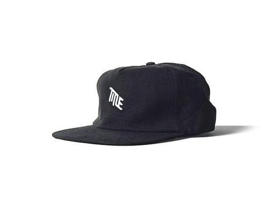 Unstructured 5 Panel Cap - schwarz