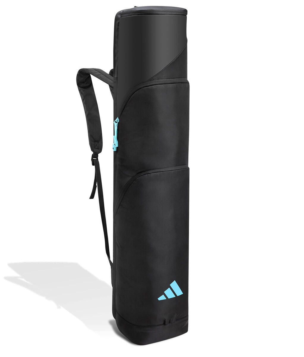 Adidas VS .6 Hockey Stick Bag - Black/Aqua 1/3