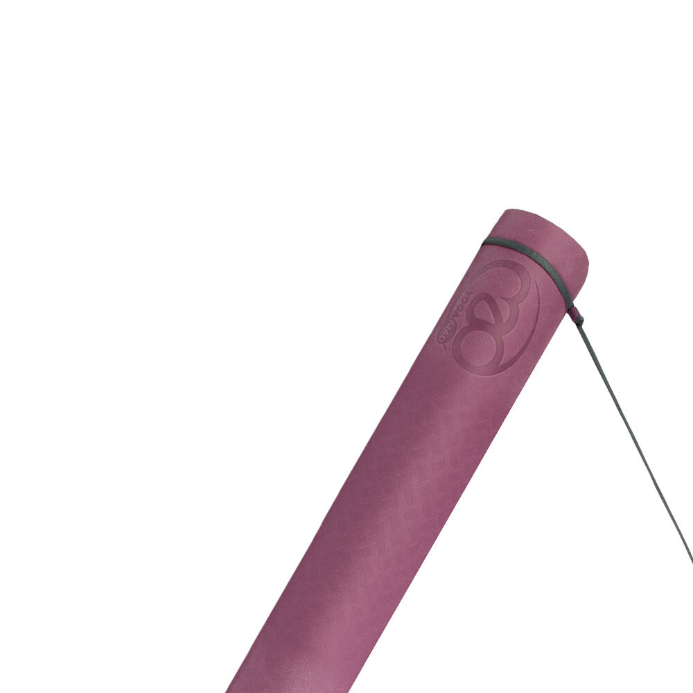 Evolution Yoga Mat (Aubergine Purple/Grey) 3/3