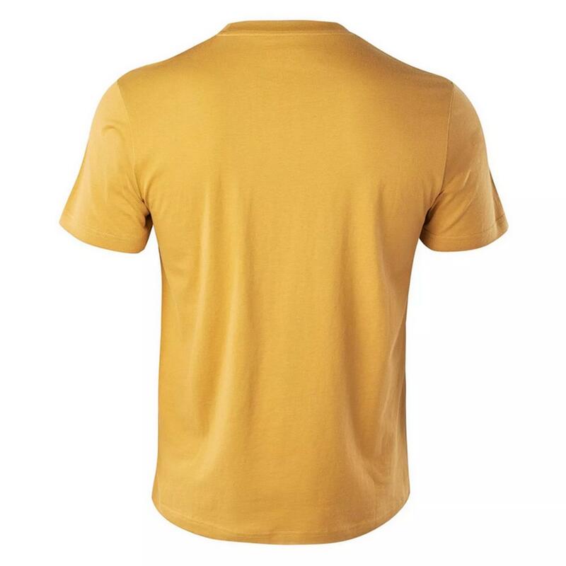 T-Shirt Ellib para homem Mostarda