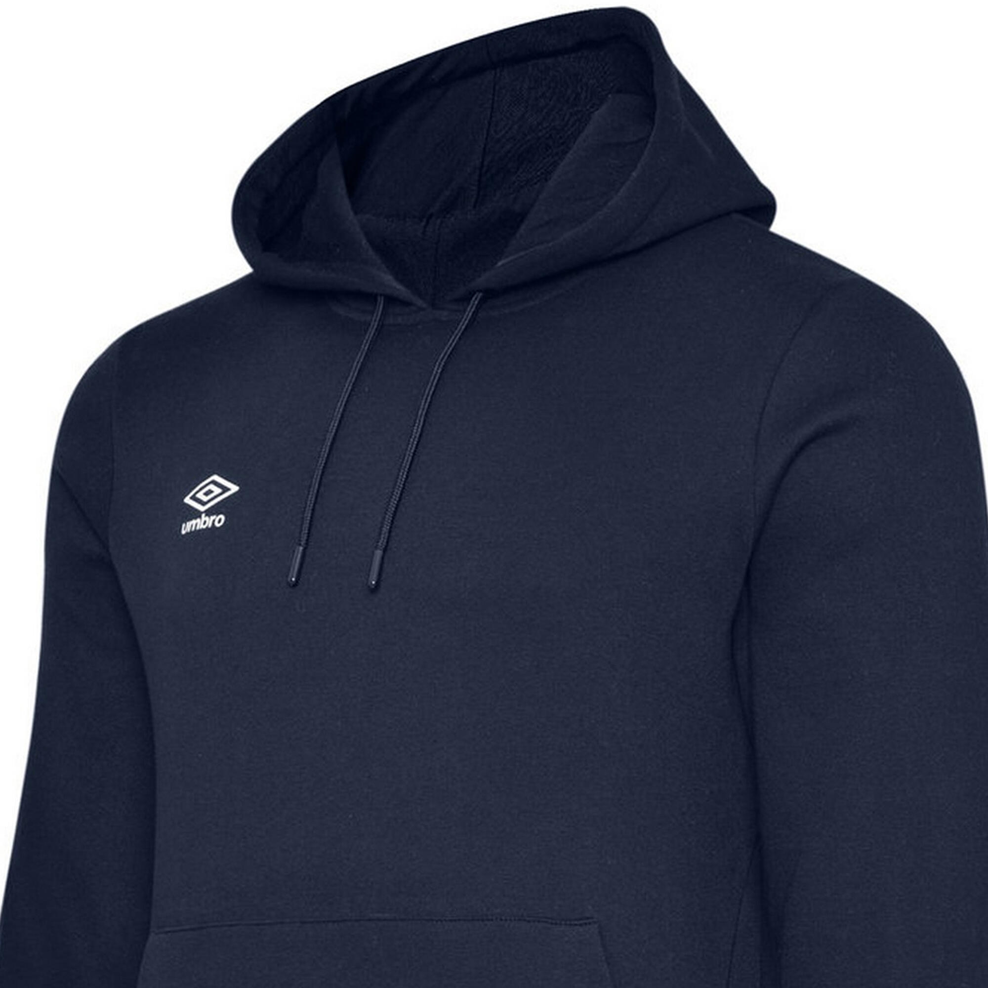 Childrens/Kids Club Leisure Hoodie (Navy/White) 3/3