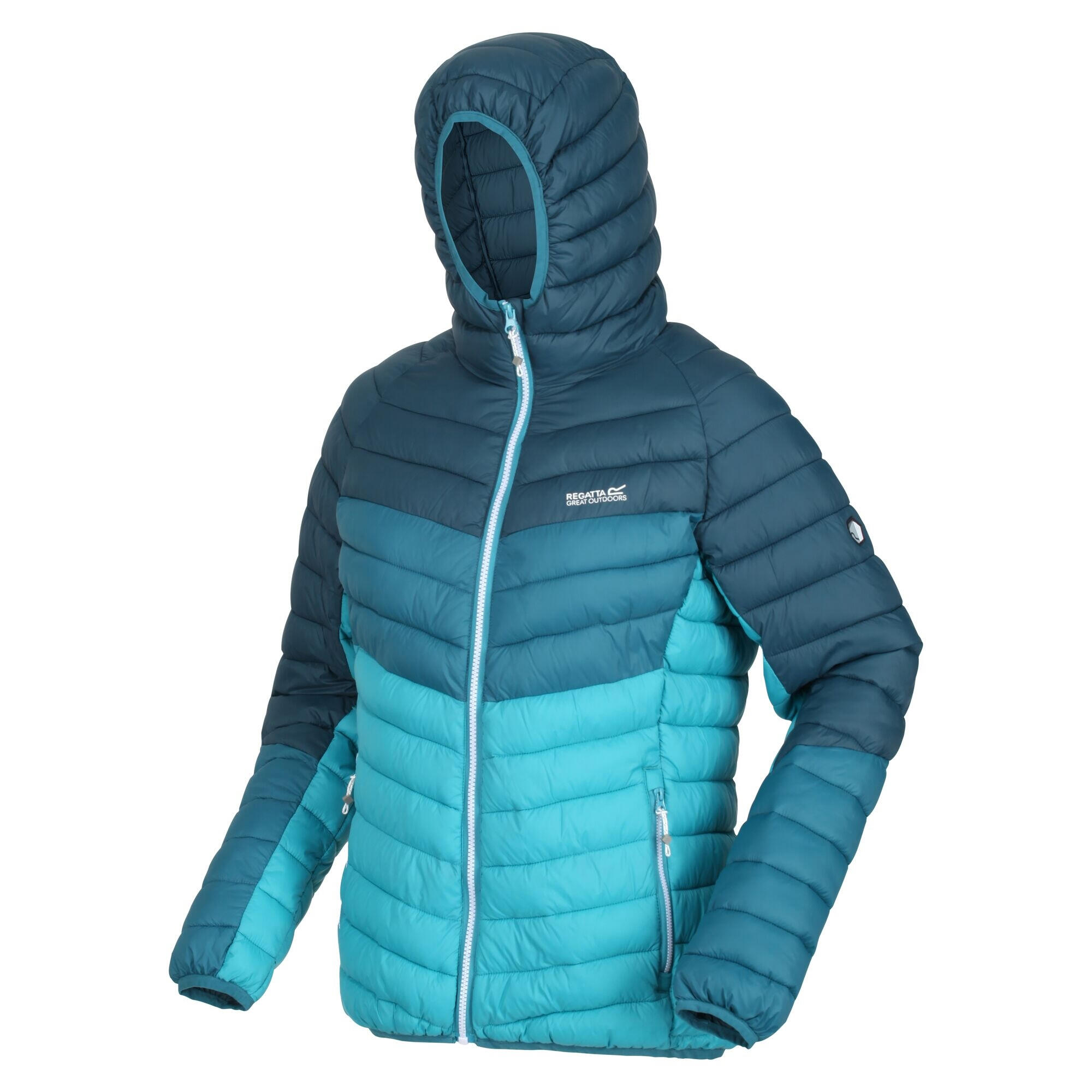 Women's HARROCK Down Jacket (Dark Teal / Dragonfly)