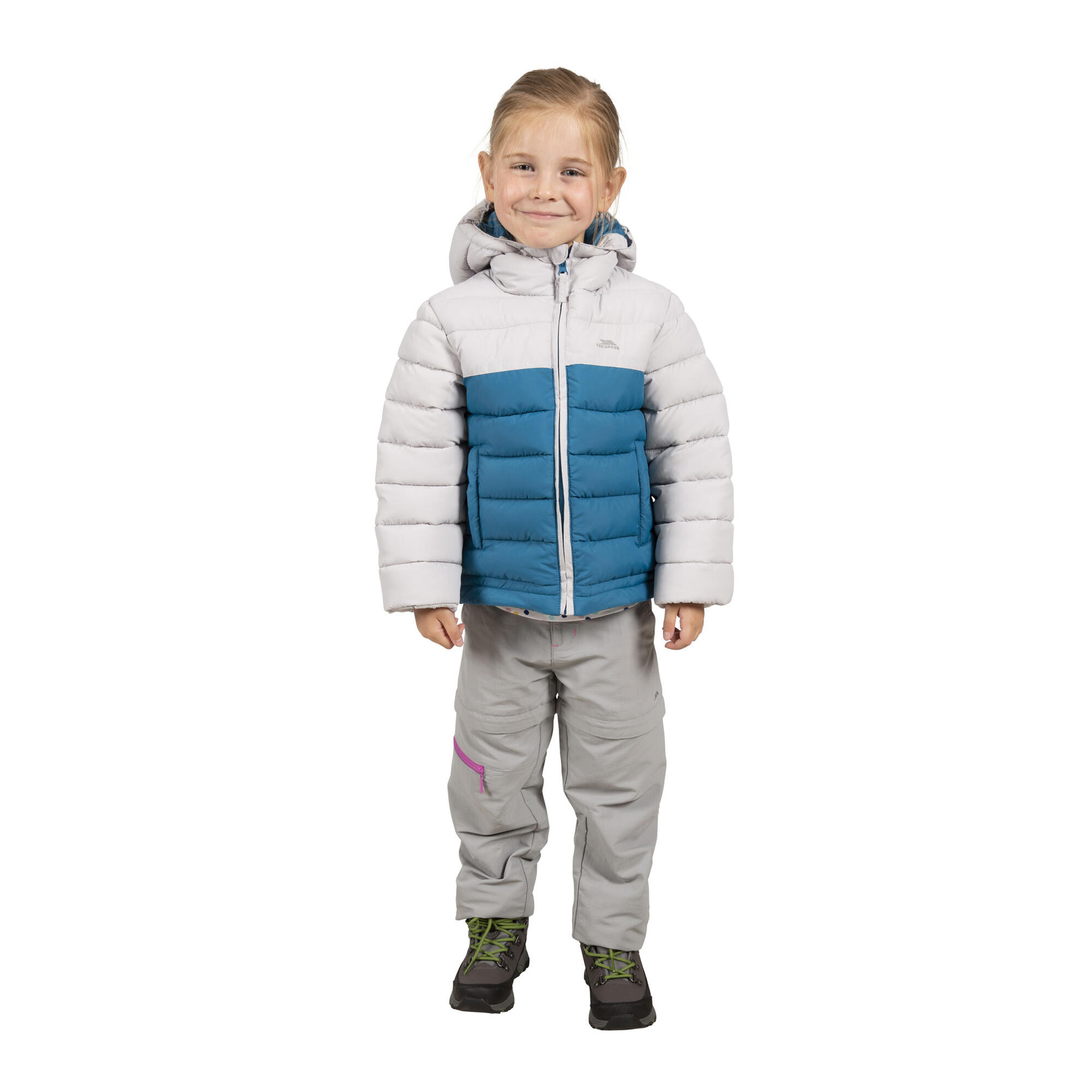 Veste Matelassée OSKAR Enfant (Bleu Sarcelle) 3/4