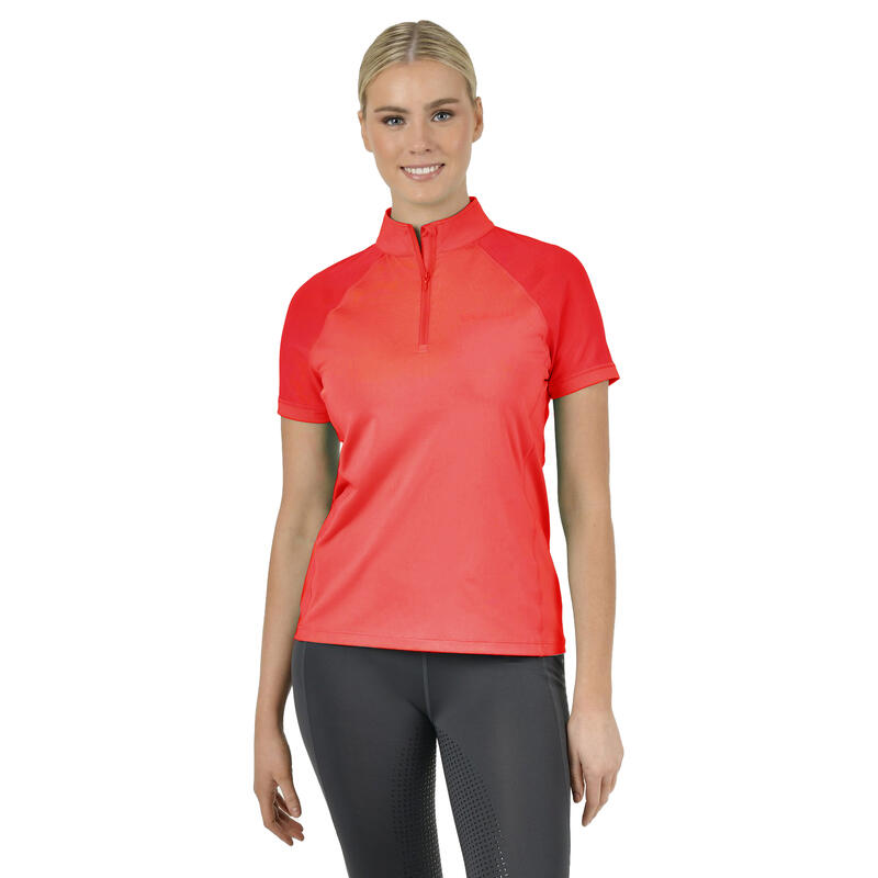 "Sara" Base Layer Oberteil für Damen Koralle