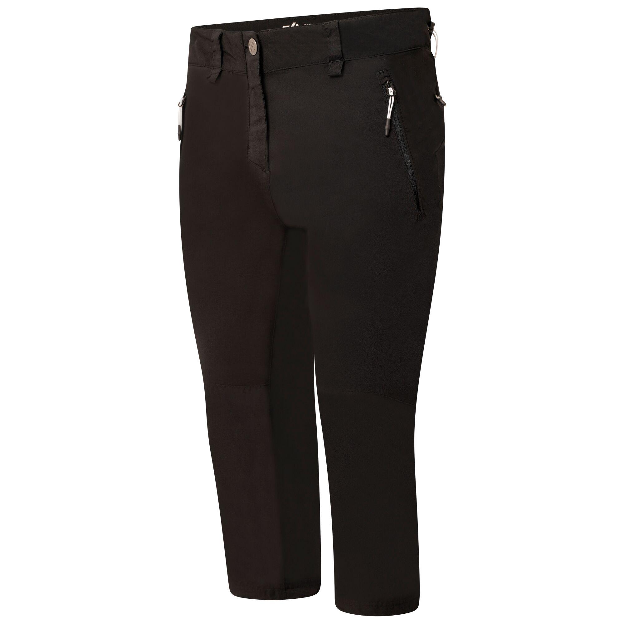 Womens/Ladies Melodic II 3/4 Walking Trousers (Black) 3/4