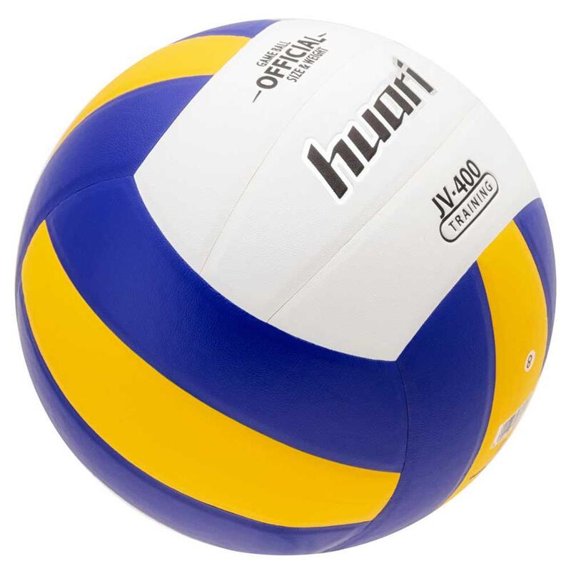 Ballon de volleyball SILES (Blanc / Bleu / Jaune)