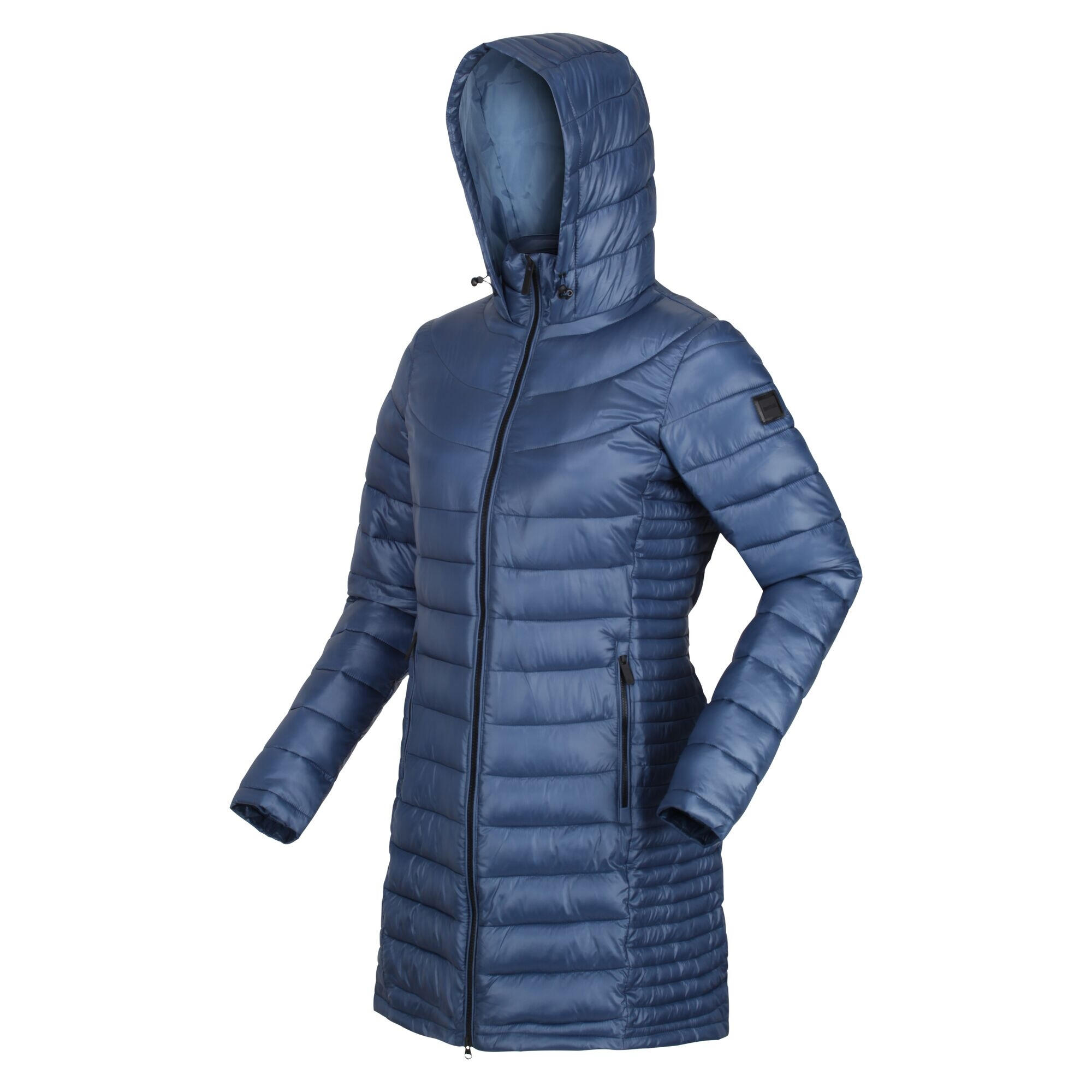 Dames Andel III Lichtgewicht Parka (Donkere Denim) 3/4