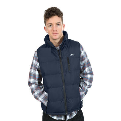 Heren clasp gewatteerde bodywarmer (grijs)