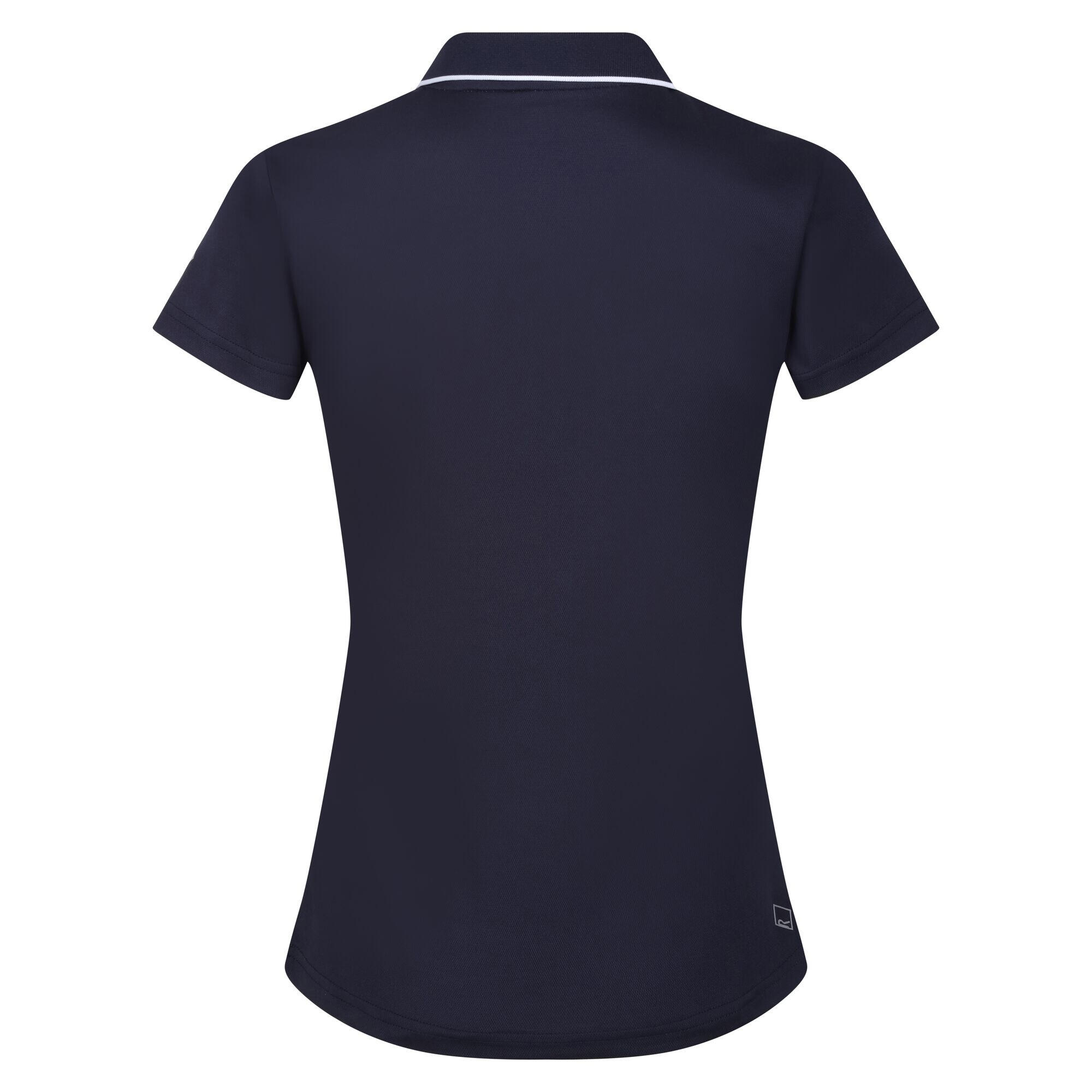 Womens/Ladies Maverick V Polo Shirt (Navy) 3/5