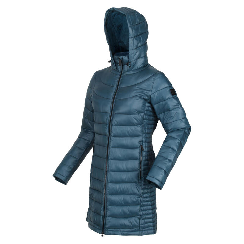 Parka ANDEL Femme (Bleu sarcelle sombre)