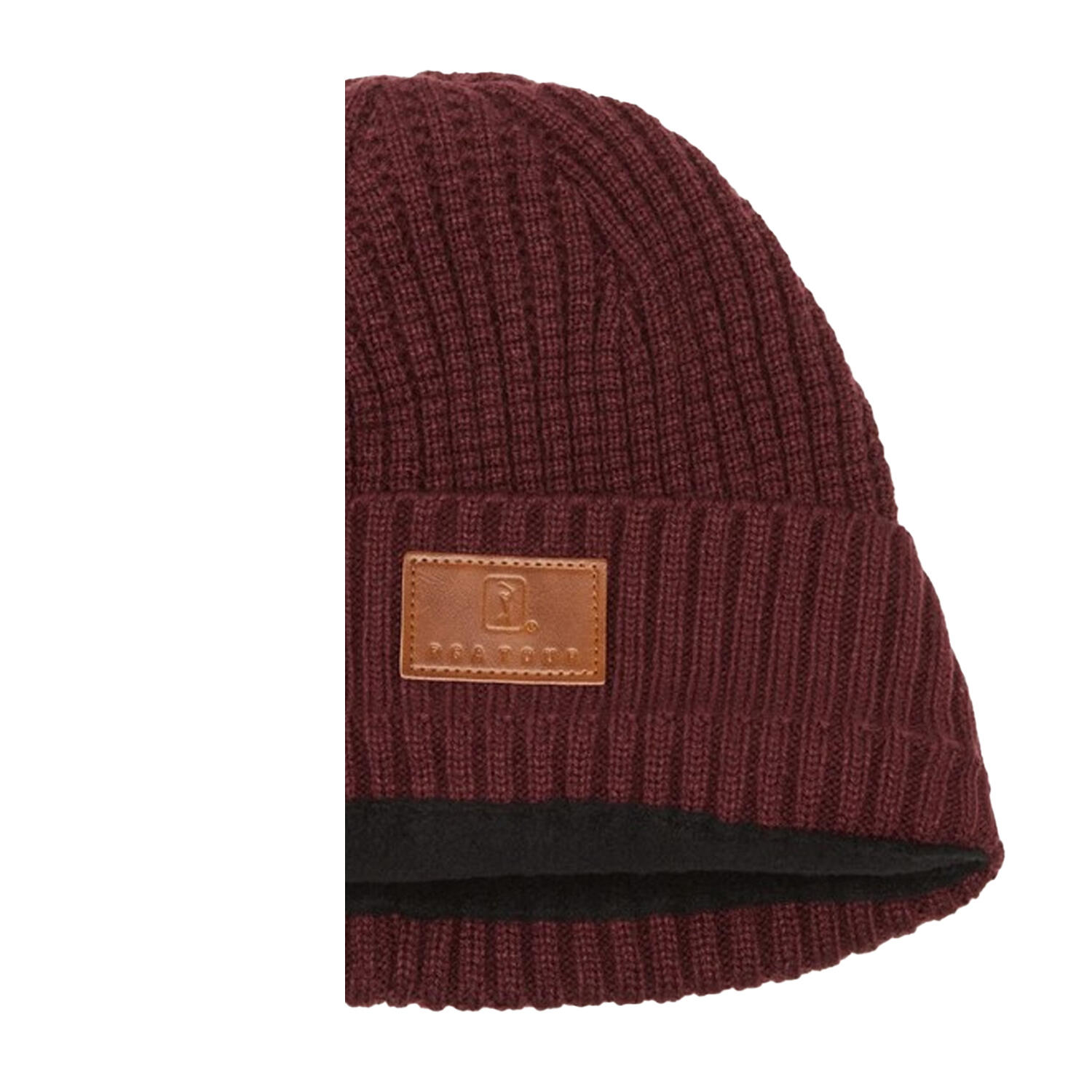 Golf Mens Waffle Knitted Beanie (Fig) 3/3