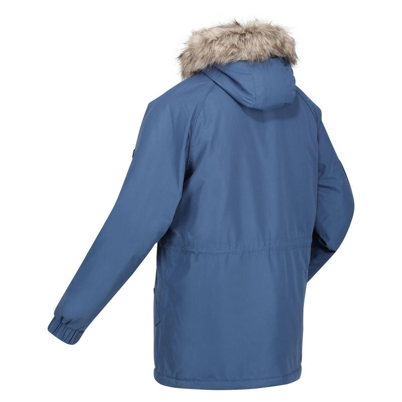 "Salinger III" Parka für Herren Dunkles Jeansblau