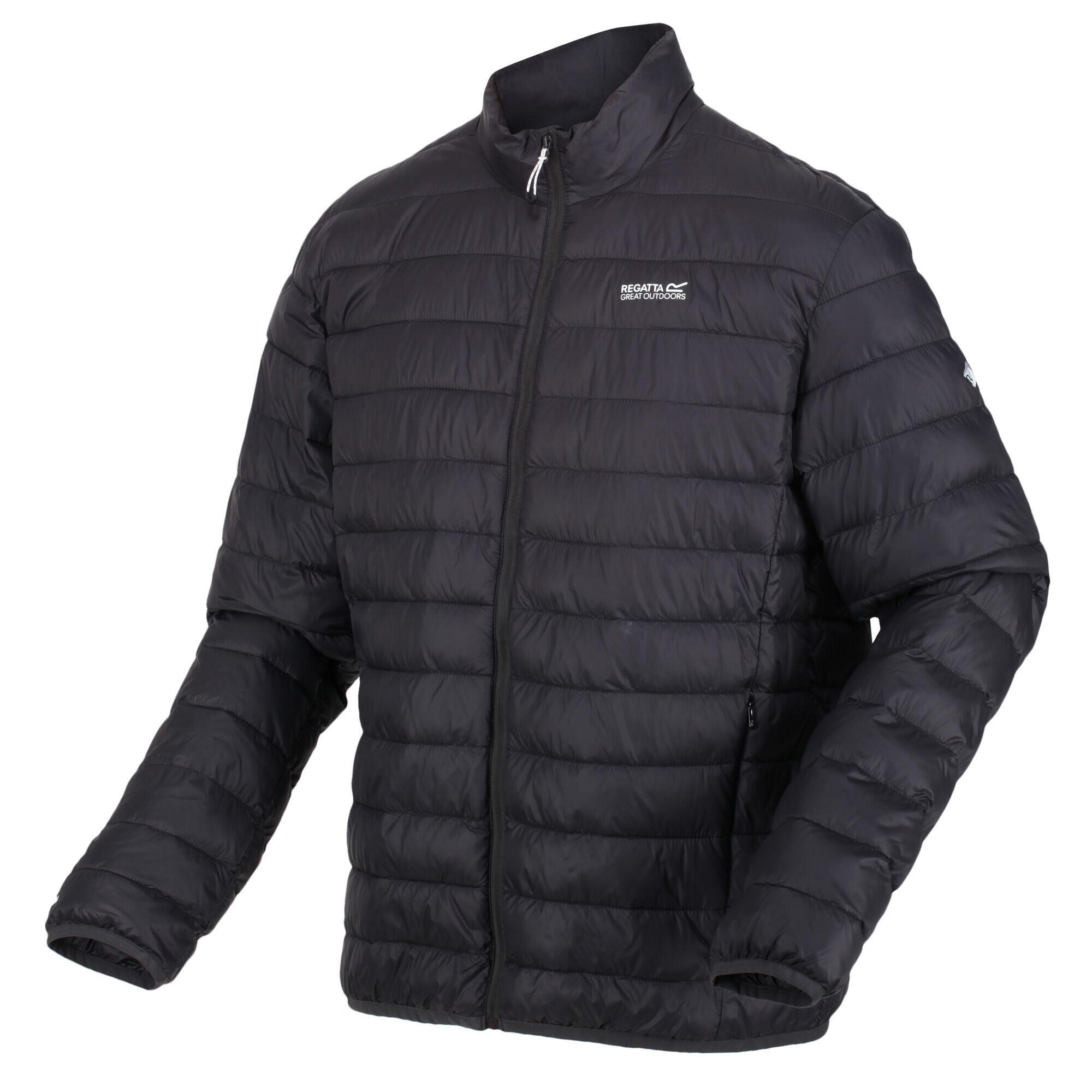 Mens Hillpack Quilted Insulated Jacket (Ash) 3/5