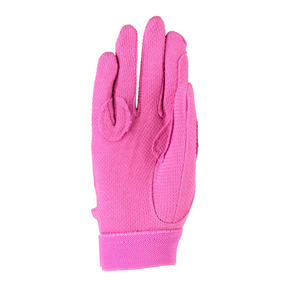 Bambini Guanto 100% Cotone Shires Newbury Rosa 2/3