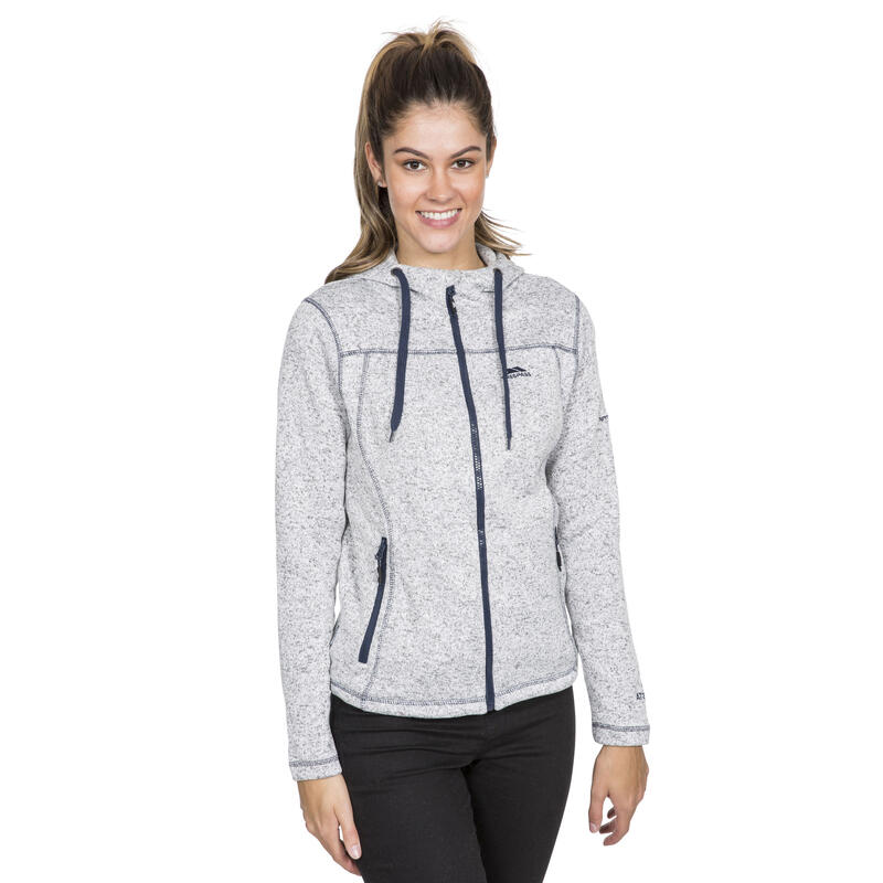 Dames Odella Fleece Jas (Wit)