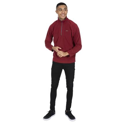Polaire homme BLACKFORD Gris foncé micropolaire demi-zip