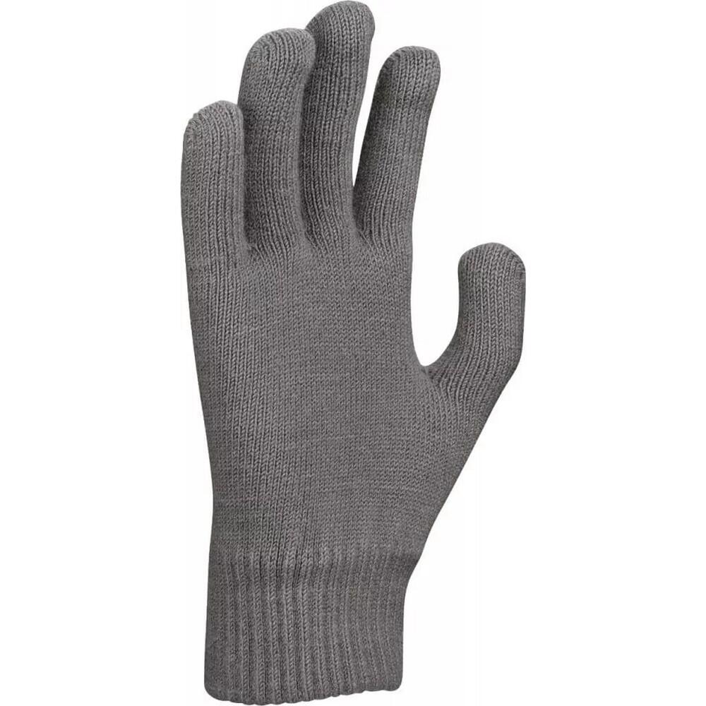 Mens Knitted Swoosh Gloves (Grey) 2/3