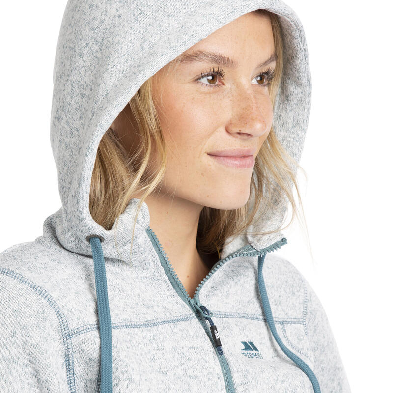 Dames Odella Fleece Jas (Aquamarine)