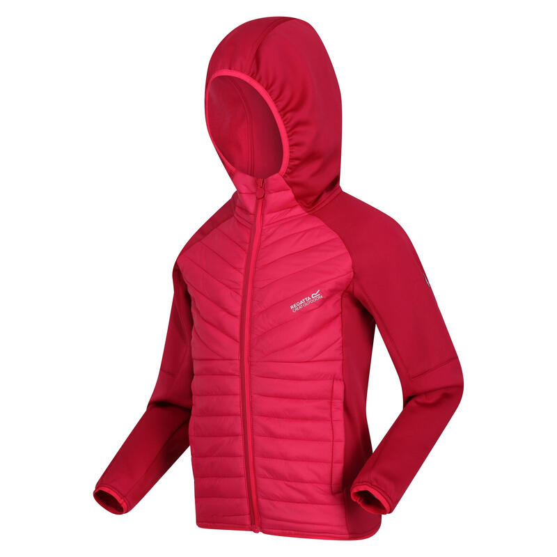 Chaqueta Kielder Hybrid VI para Niños/Niñas Poción Rosa, Rosa Baya