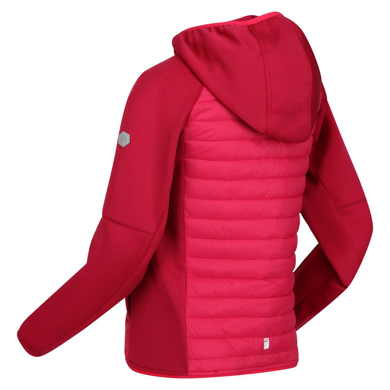 Chaqueta Kielder Hybrid VI para Niños/Niñas Poción Rosa, Rosa Baya