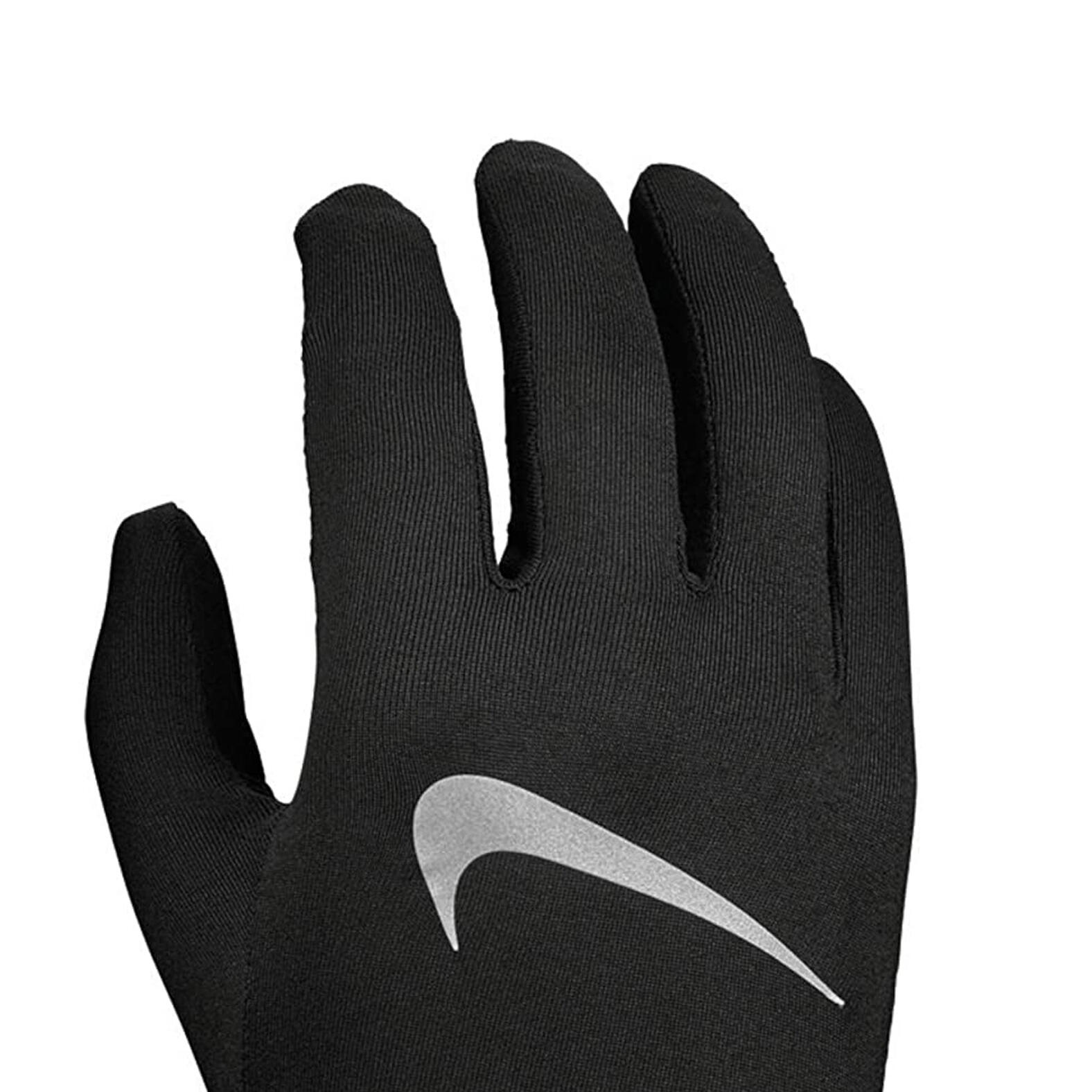 Uomo DriFIT Logo Corsa Guanto Nike Accelerate Nero 3/4