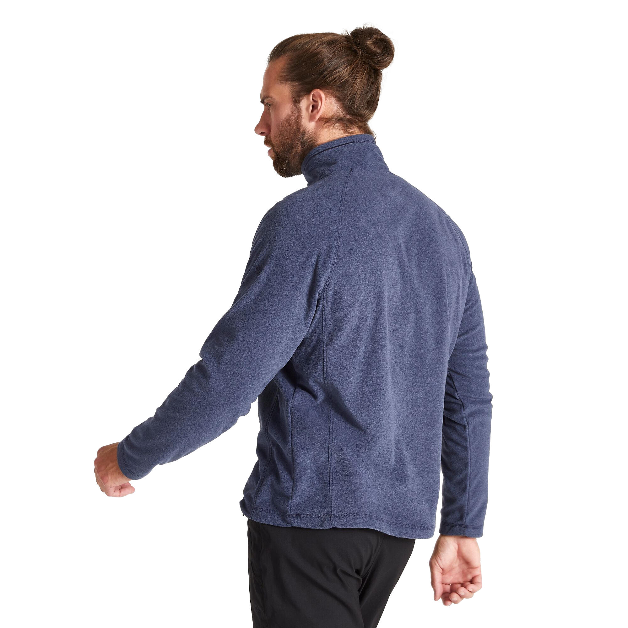 Haut Polaire COREY Homme (Bleu Marine Chiné) 2/4