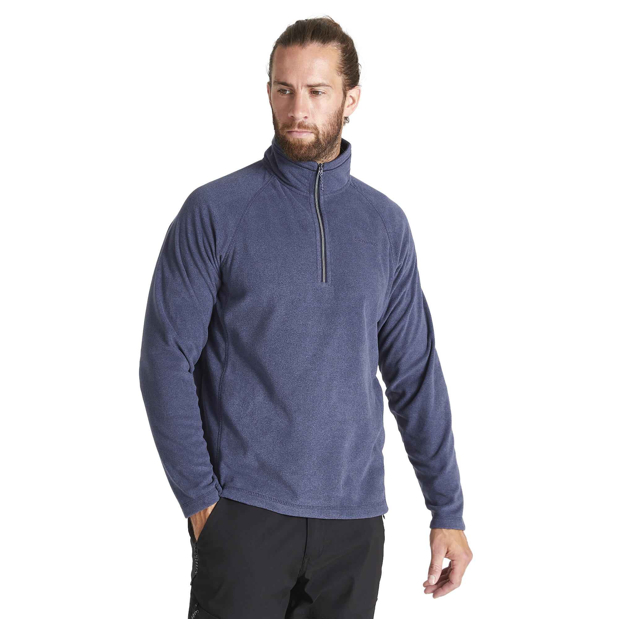 Haut Polaire COREY Homme (Bleu Marine Chiné) 3/4