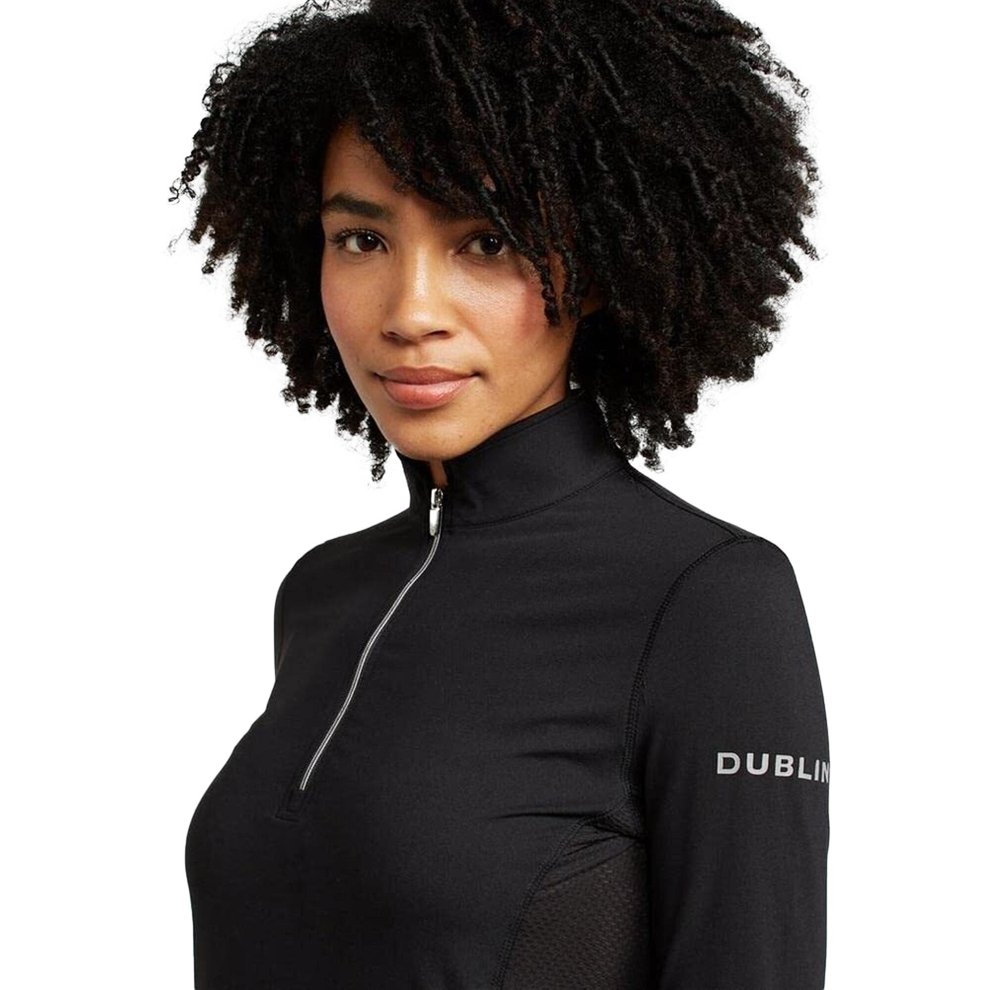 Womens/Ladies Kylee II LongSleeved TShirt (Black) 4/4