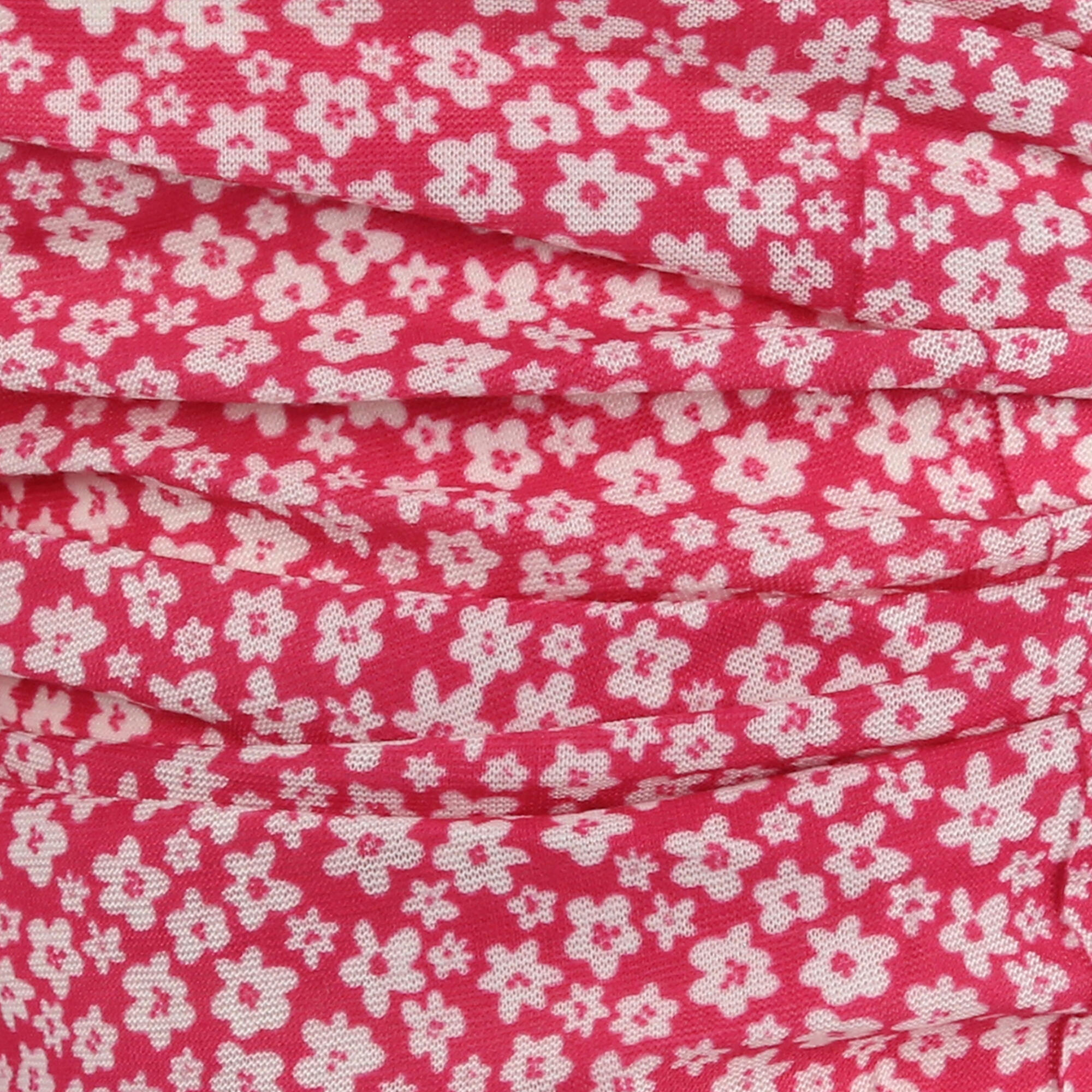 Childrens/Kids Floral Snood (Pink Fushion) 3/4