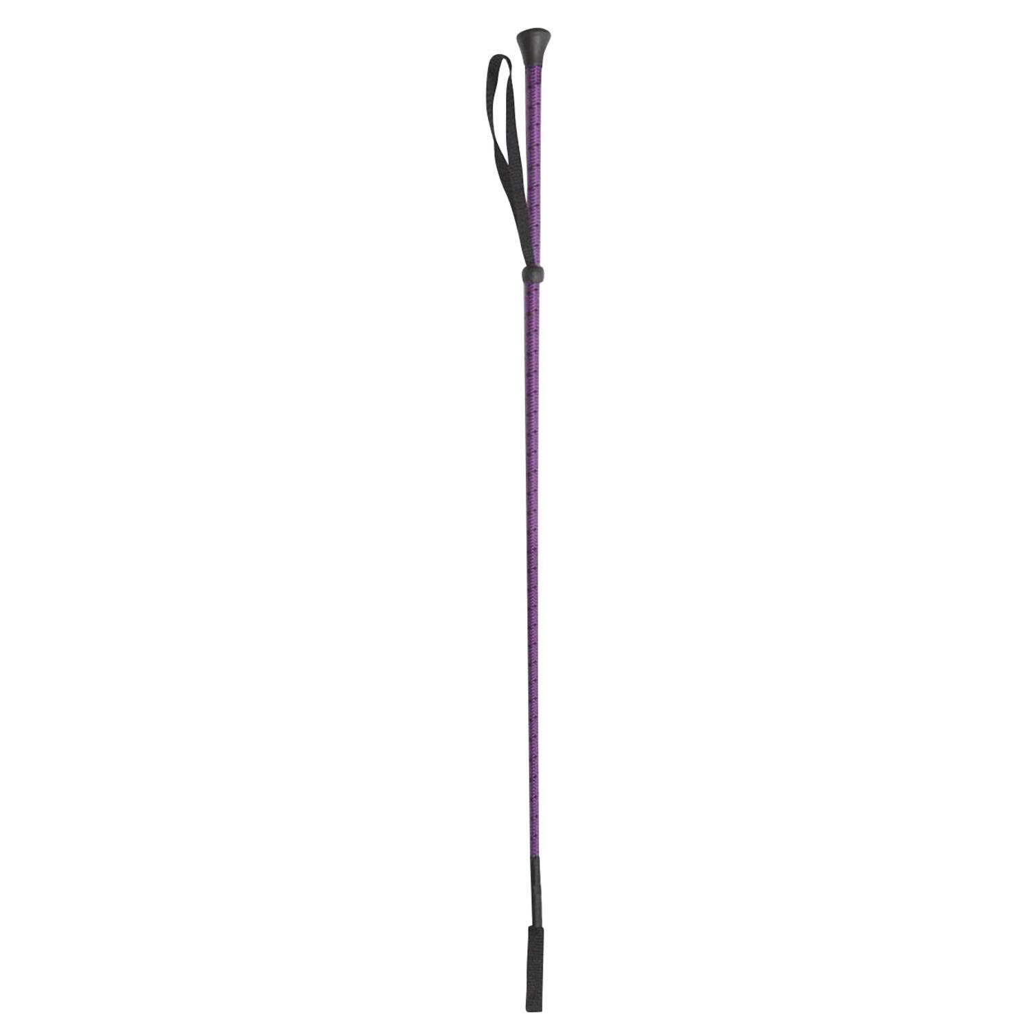 Thread Stem Horse Riding Whip (Purple) 3/3