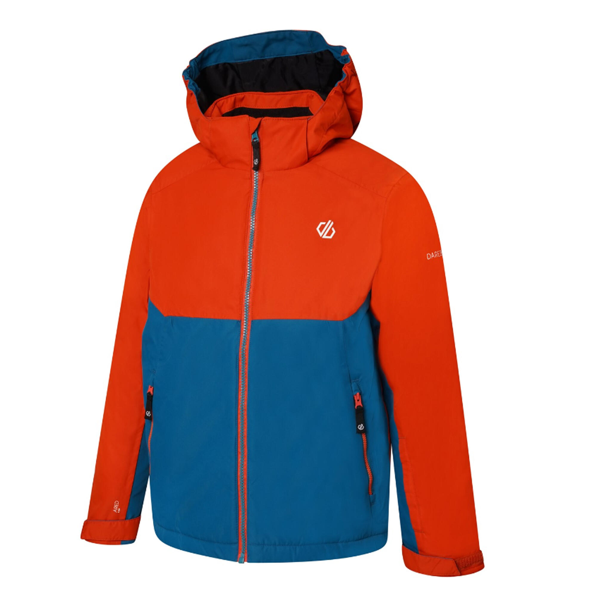 Childrens/Kids Impose III Ski Jacket (Rusty Orange/Gulfstream) 3/4