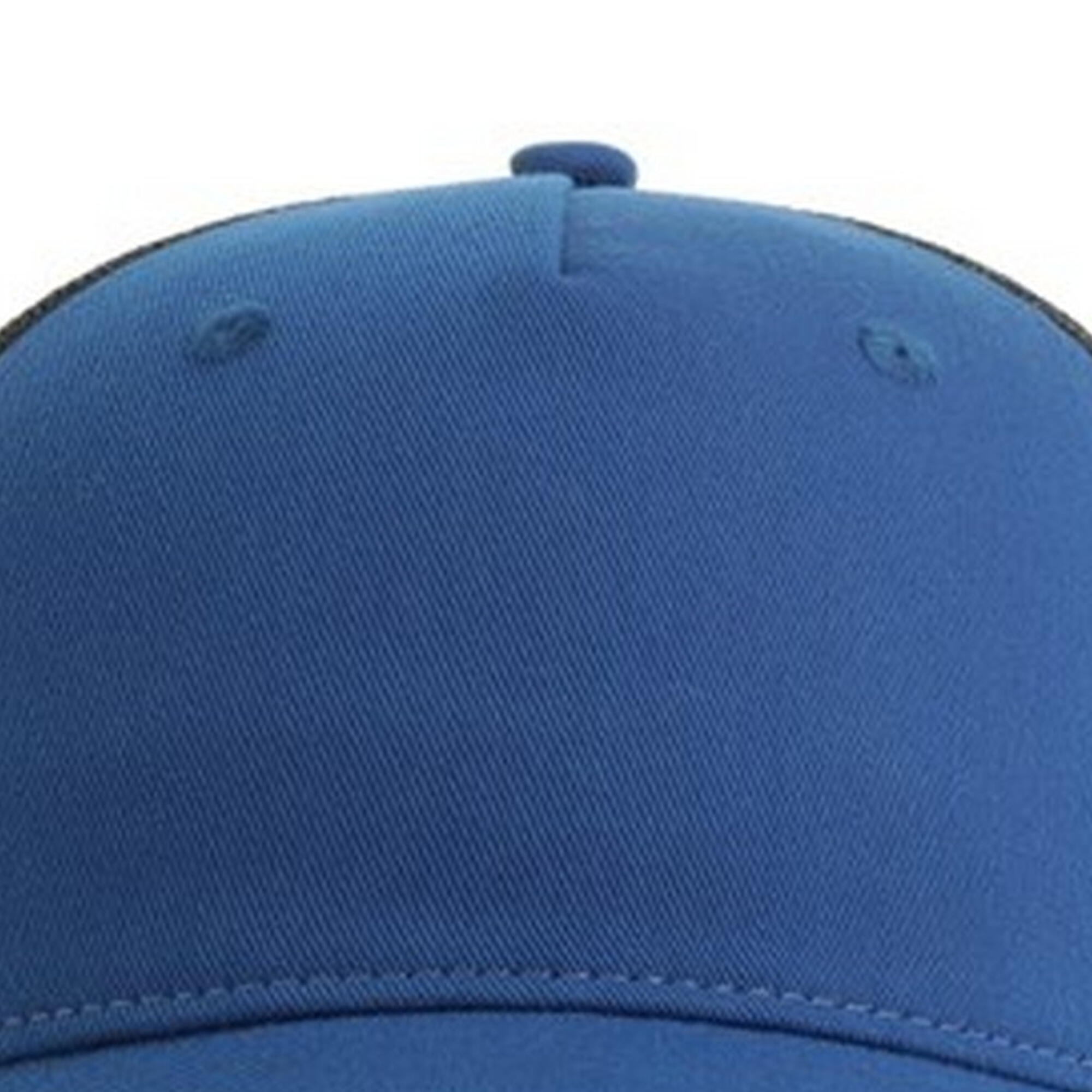 Unisex Adult Zion 6 Panel Recycled Trucker Cap (Royal Blue/Black) 3/3
