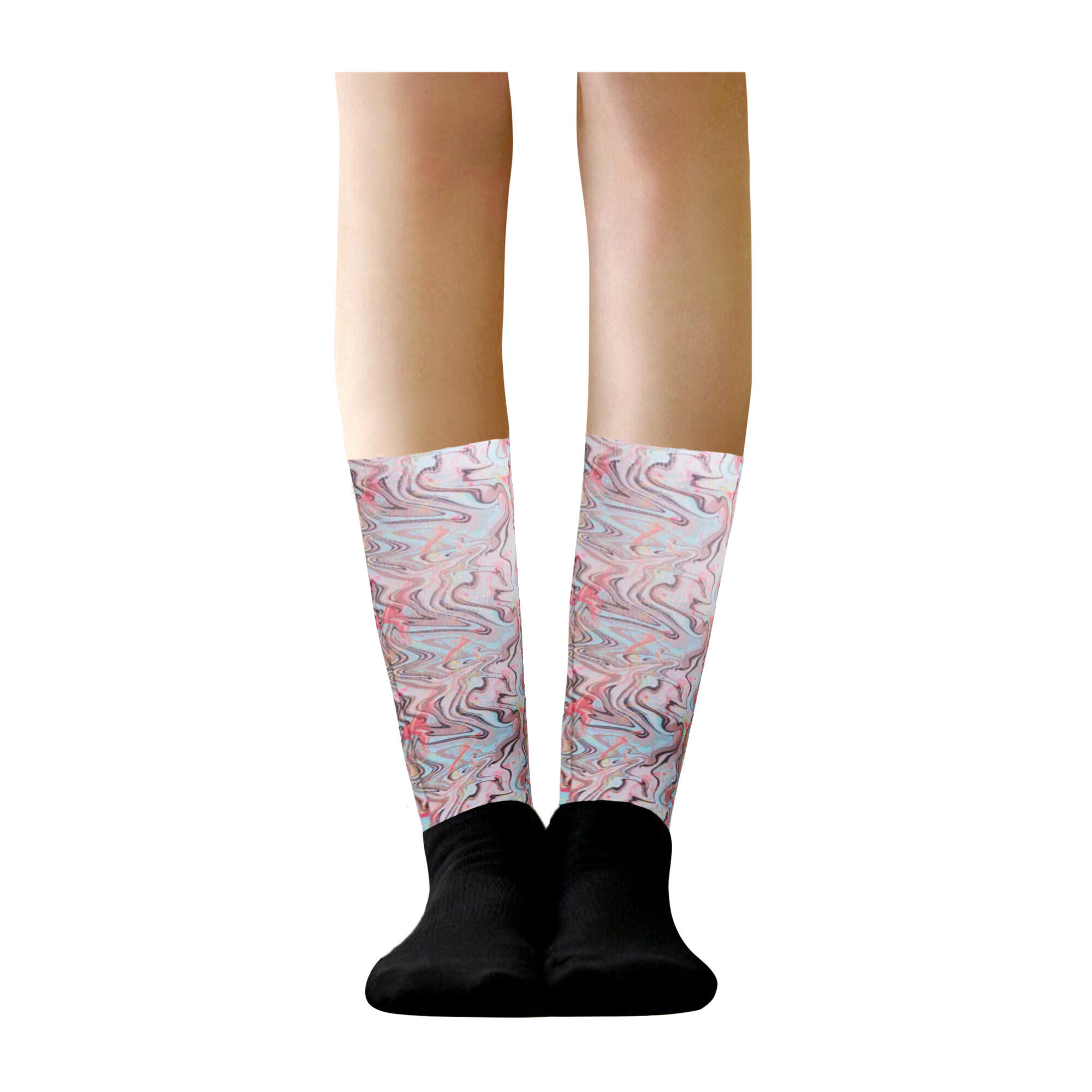 Adult knee-high socks (Turquoise)