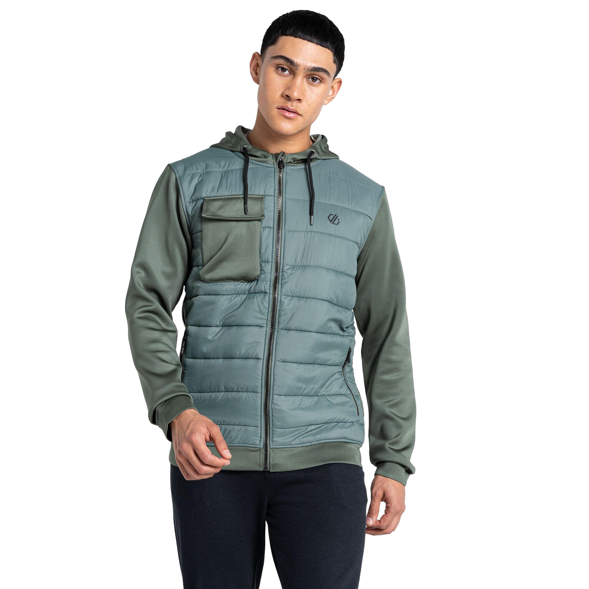 Mens Sharp Hybrid Padded Jacket (Duck Green) 4/5