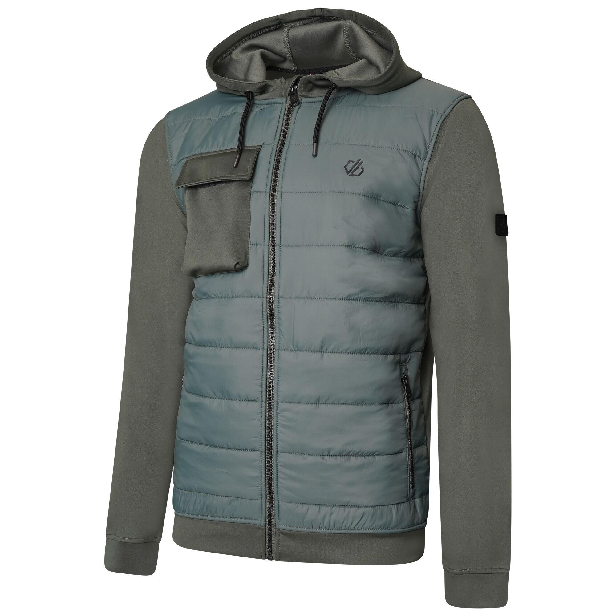 Mens Sharp Hybrid Padded Jacket (Duck Green) 3/5