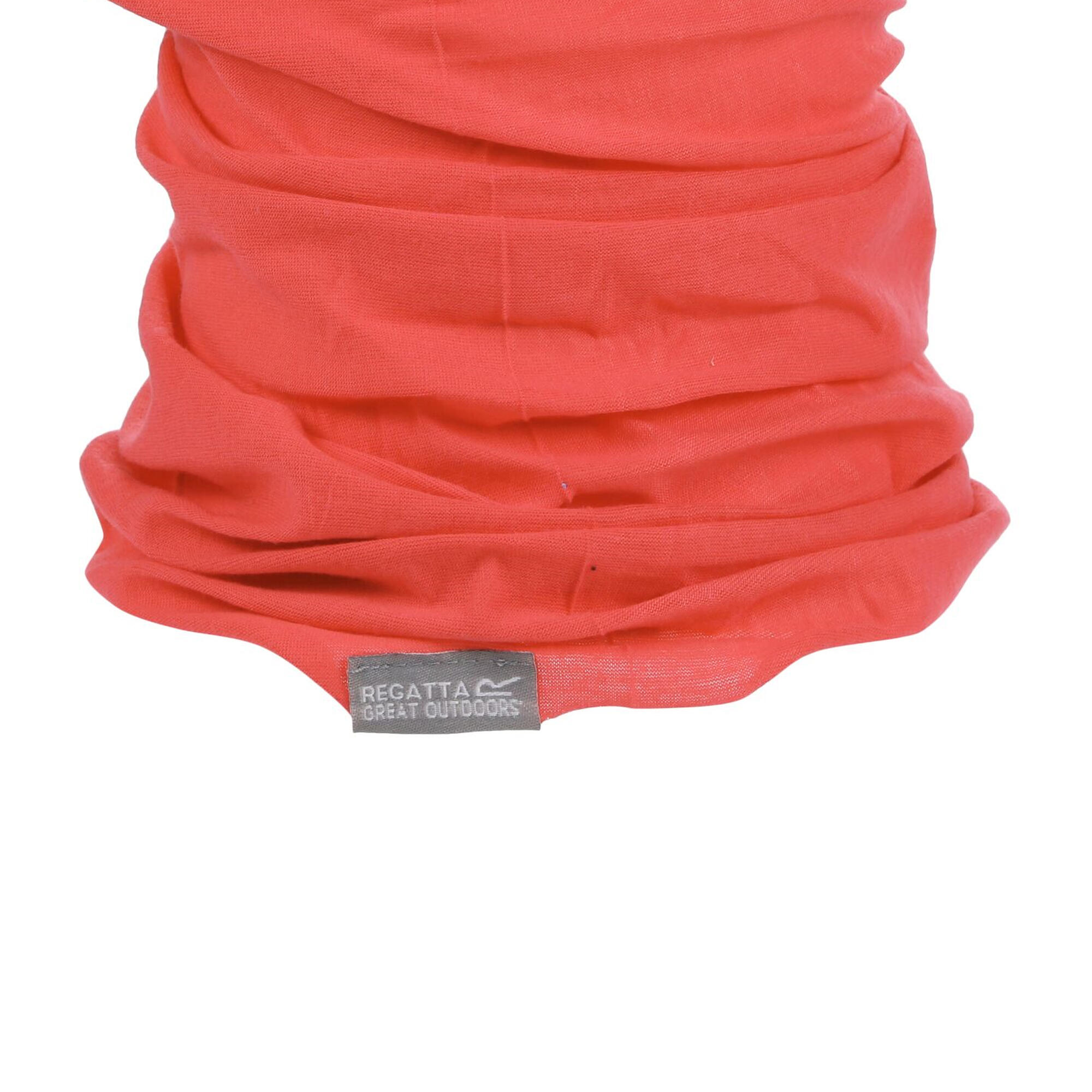 Great Outdoors Adults Unisex Multitube Scarf / Neckwarmer (Neon Peach) 2/4