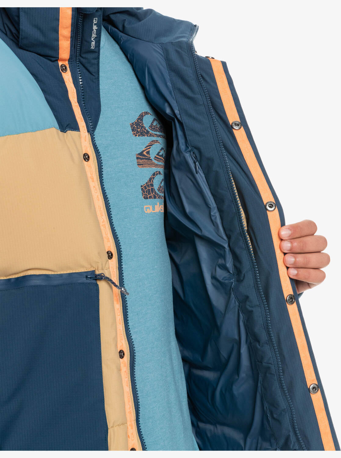 Veste d'hiver Quiksilver Nomad Waterproof pour homme 6/7