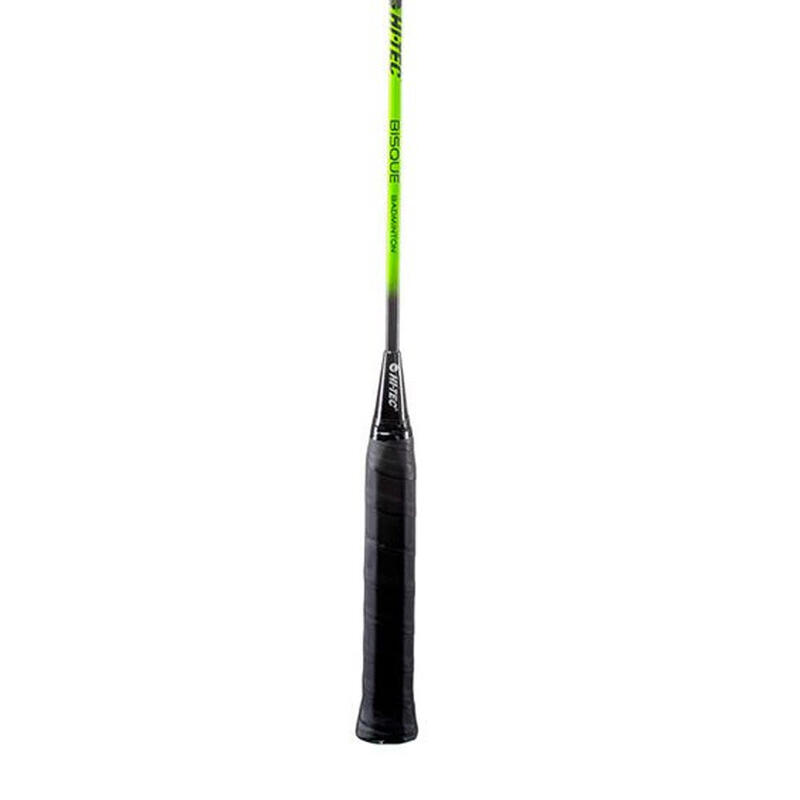 Bisque badmintonracket voor volwassenen (Kalk groen/zwart)