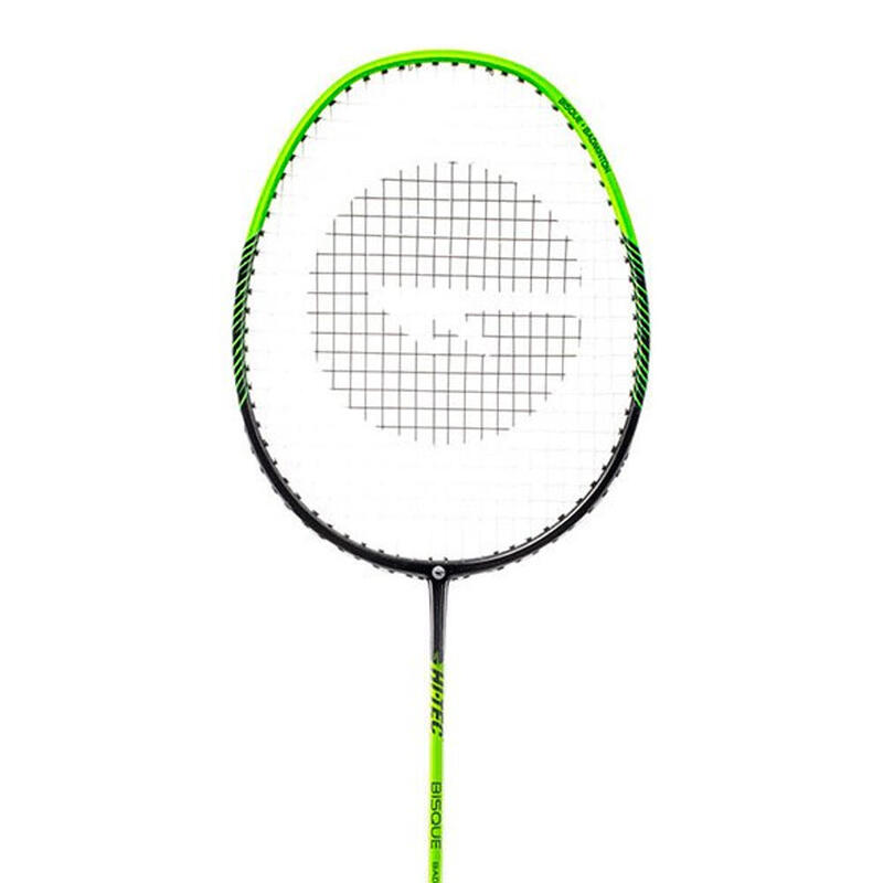 Raquette de badminton BISQUE Adulte (Vert citron / Noir)