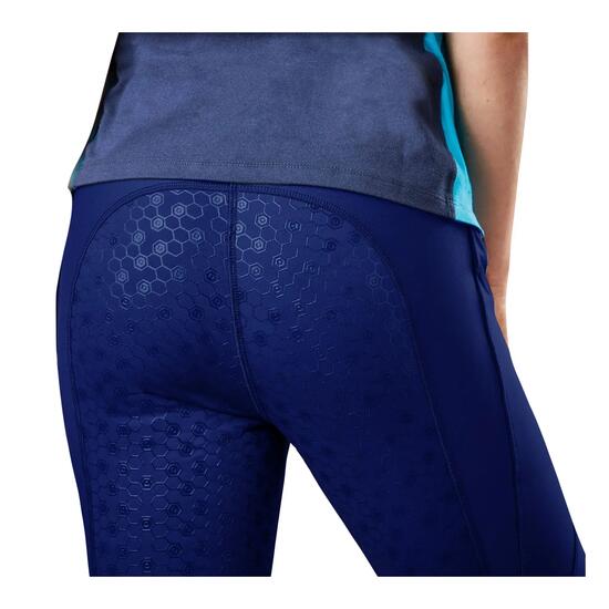 Performance Kompression Reithose Damen Marineblau