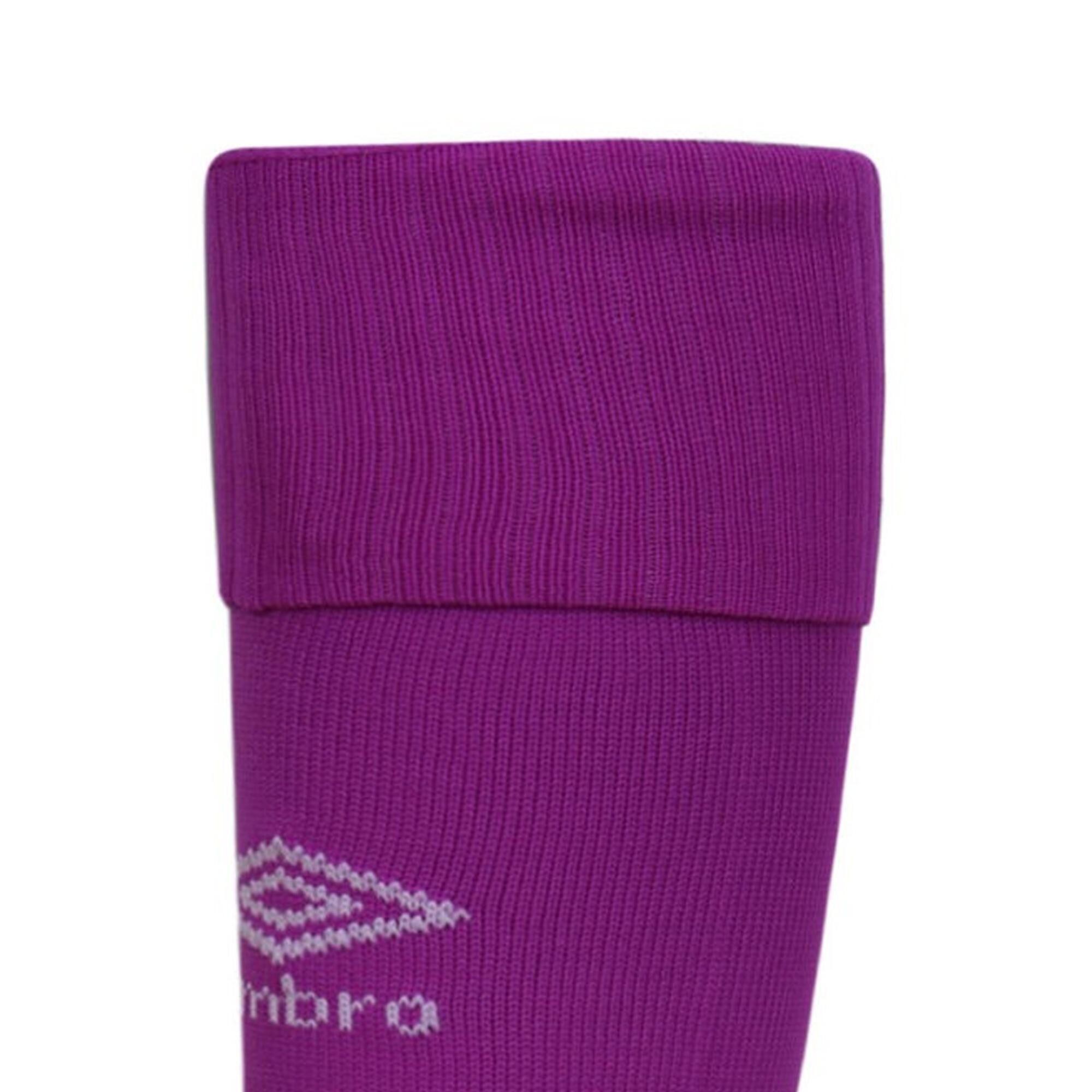 Mens Leg Sleeves (Purple Cactus/White) 3/3