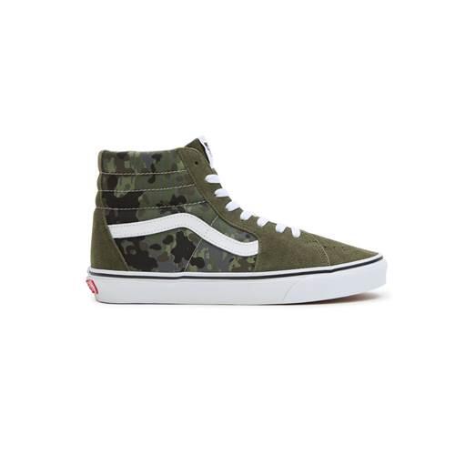 Vans - Chaussures Hommes Vans Sk8-hi Vert - Baskets - Vert - 43 - Decathlon
